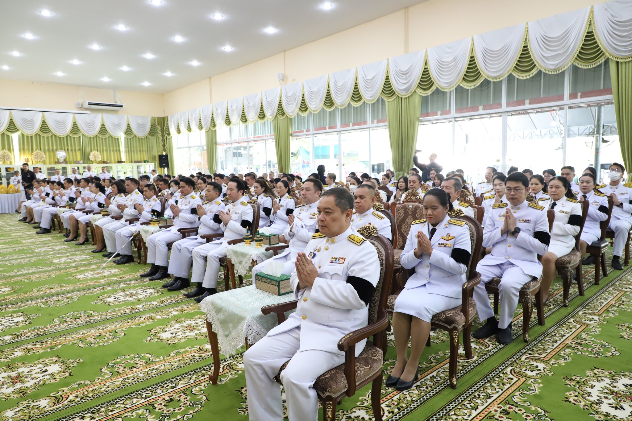 title - เข้าร่วมพิธีเจริญพระพุทธมนต์เฉลิมพระเกียรติ สมเด็จพระเจ้าลูกเธอ เจ้าฟ้าพัชรกิติยาภา นเรนทิราเทพยวดี กรมหลวงราชสาริณีสิริพัชร มหาวัชรราชธิดา เนื่องในโอกาสวันคล้ายวันประสูติ 7 ธันวาคม 